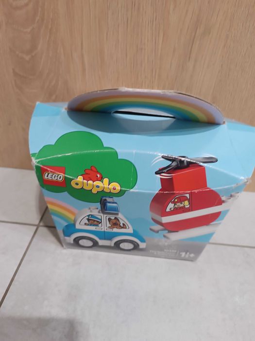 LEGO Duplo 10957 Helikopter strażacki i radiowóz