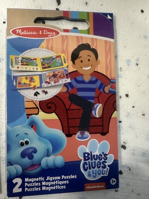 Melissa & doug puzzle blue magnetyczne nowa
