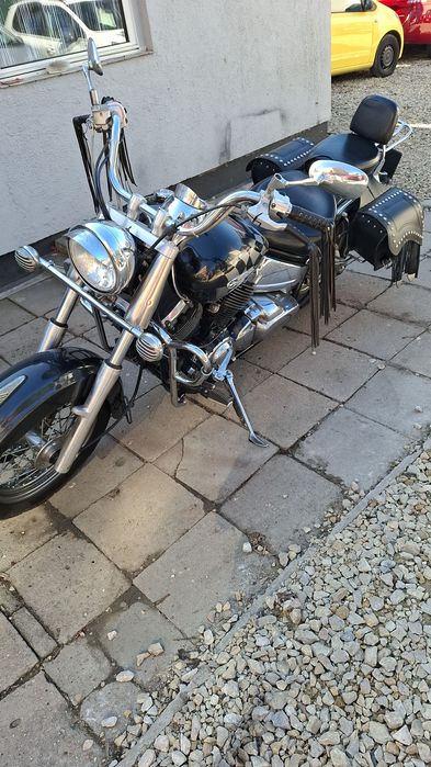 Drag Star 650 Super stan serwis sakwy wydechy  43 tys km zamiana na auto