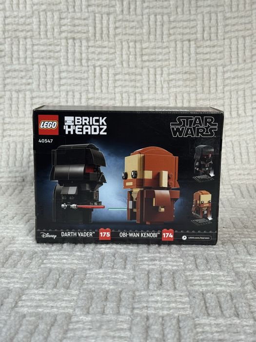 Zestaw LEGO Star Wars BrickHeadz 40547 - Obi-Wan Kenobi vs Darth Vader