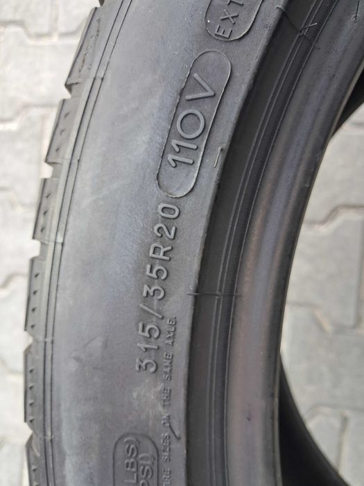 Резина зима 80% протектор Michelin 275/40 315/35 R20 Pilot Alpin PA4 NO