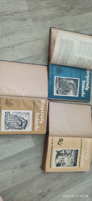 Horyzonty techniki 1953,1956,1957 r.Antyk