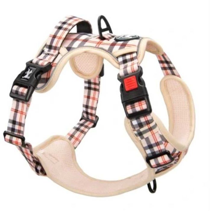 Uprząż dla psa szelki odblaskowa regulowana oddychająca kratka M