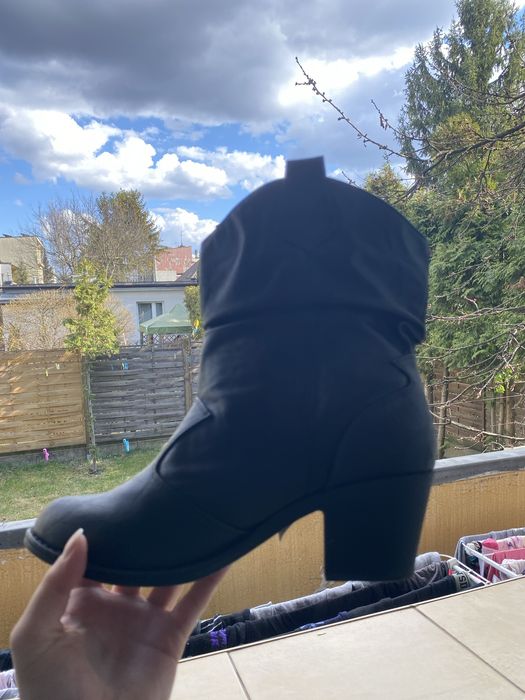 Buty botki kowbojki wiosna lato NOWE