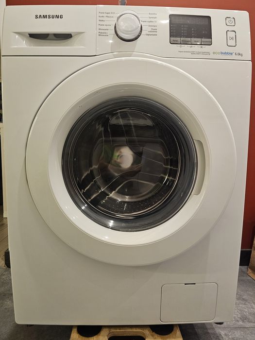 Pralka slim Samsung Ecobubble 6kg 1000obr sprawna