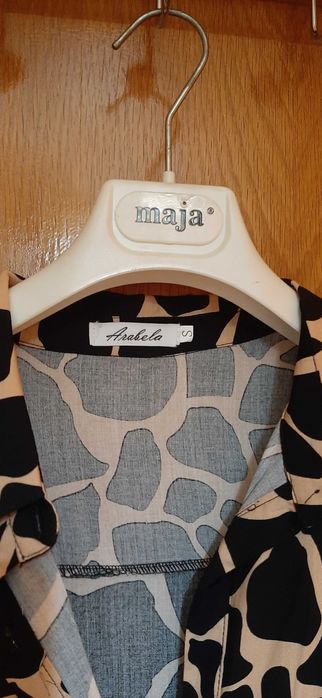 Vestido Camiseiro Animal Print