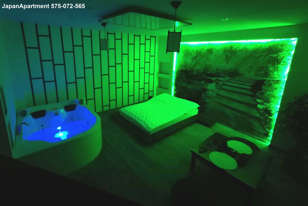Apartament z Jacuzzi Katowice na godziny /doby JapanApartment Kraków