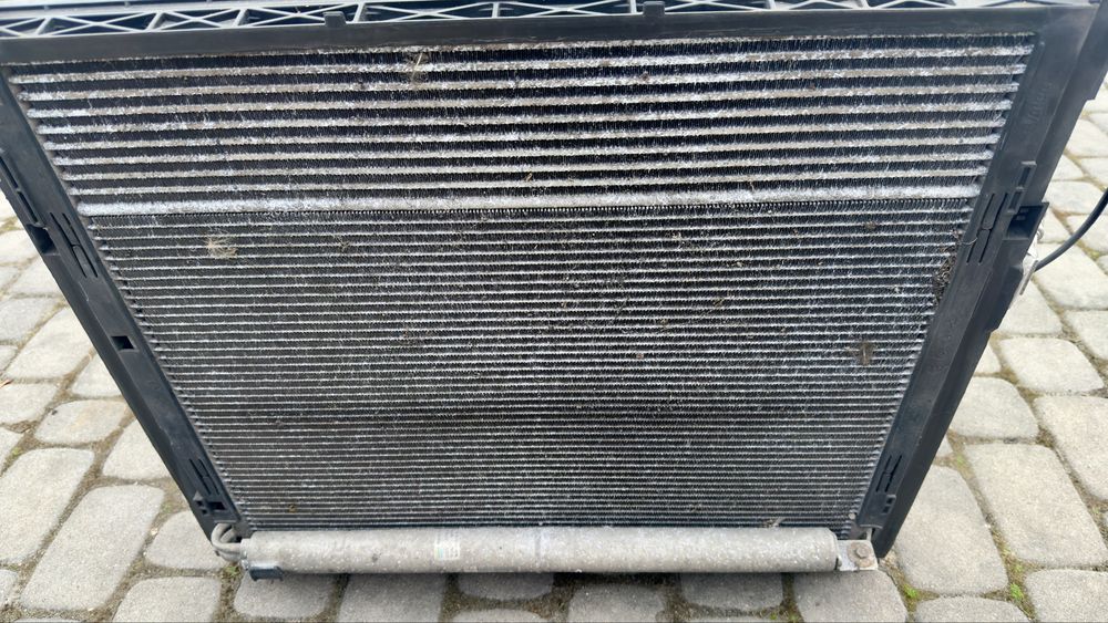 Komplet Chłodnic Mercedes GLE 350 GL GLS ML W166 chlodnice  Wentylator
