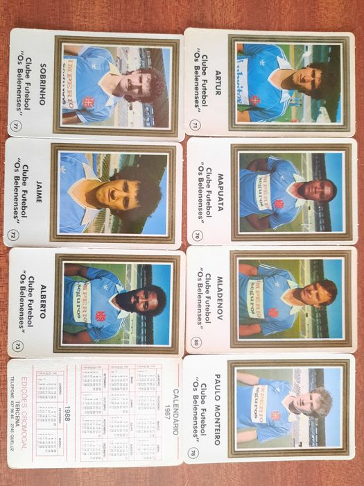 Calendarios Futebol 87/88