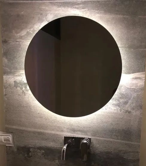 Акция! Зеркало для ванной с подсветкой круглое под заказ и в наличии