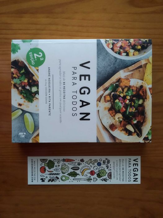 (NOVO, PORTES GRÁTIS) Vegan para Todos - André Nogueira e Rita Parente