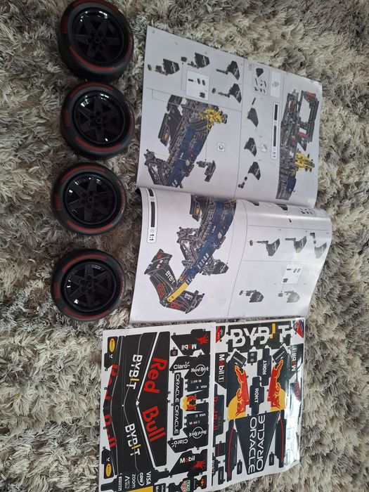 Klocki technic red bull f1 42206