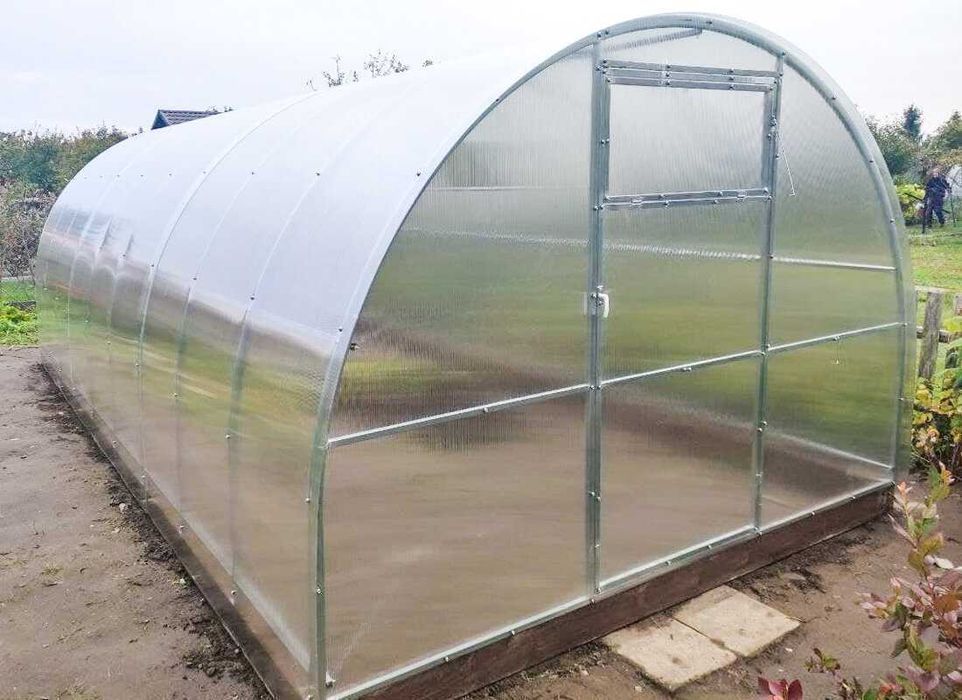 Szklarnia z poliwęglanu 3x4m z poliwęglanu 6mm Tunel ogrodowy