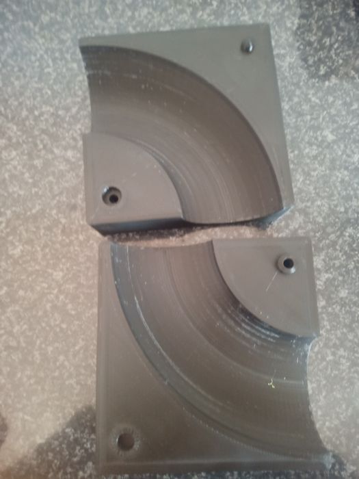 Molde curva inox 63.5 tig