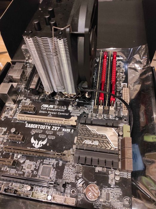 Zestaw płyta główna, procesor i7 4790k, ddr3, riser