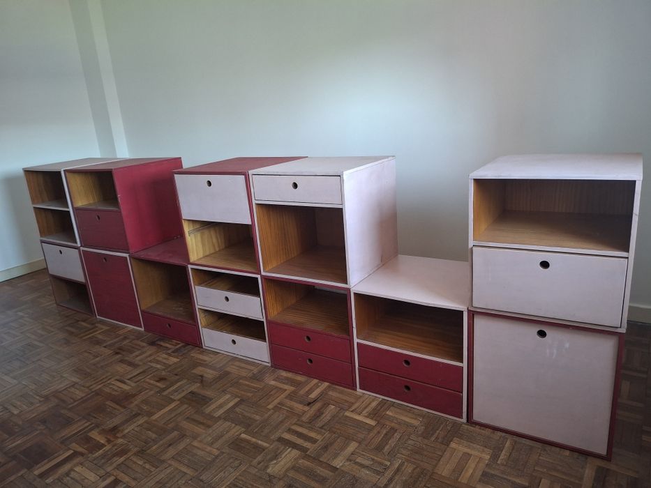 12 cubos para quarto de crianças ou arrumação