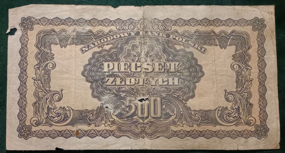 500 zł 1944 Polska prl