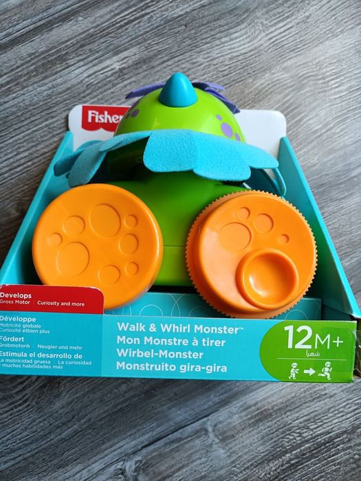 Fisher Price Spacerowy Stworek FHG01 RACZKOWANIE walk whirl