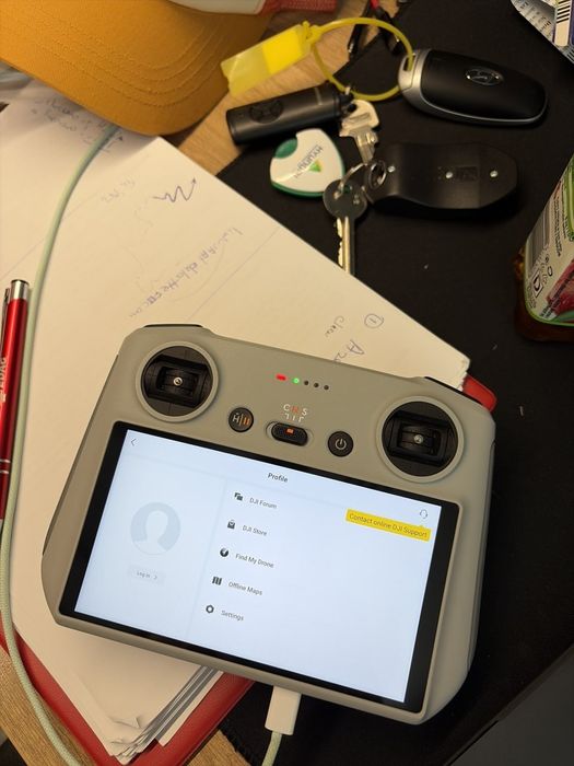 Kontroler dji Rc Rm 330 nowy + pasek dji