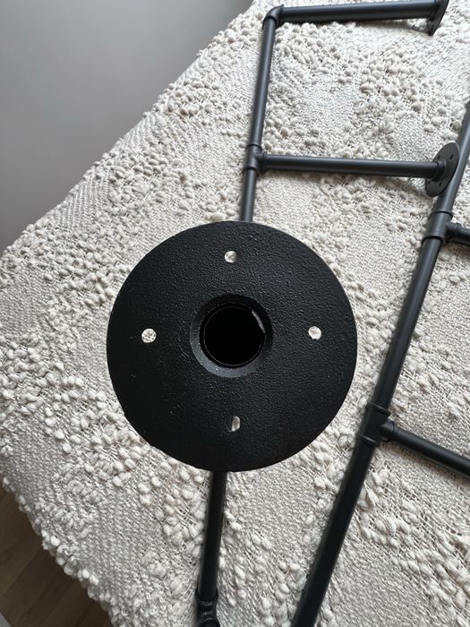 regał z rur, loft, industrialny. bez półek