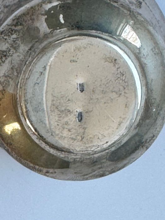 Продам чашку с блюдцем из серебра