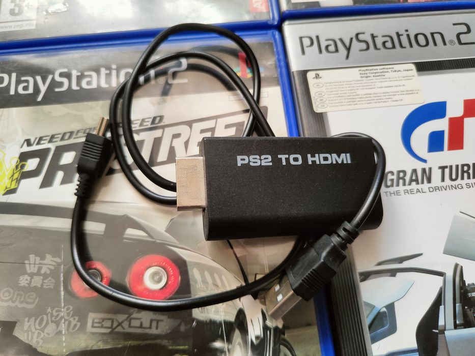 Konsola PS2 slim full zestaw 2 pady gry okablowanie Kolekcjonerska