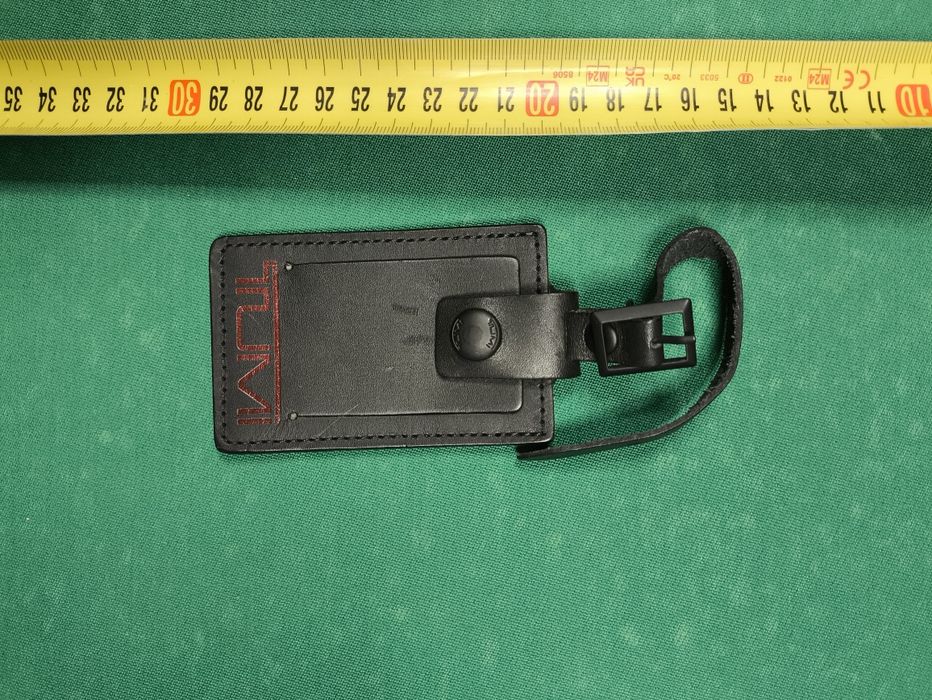 Оригинальный кожаный ярлык TUMI для багажа — стильный аксессуар, США