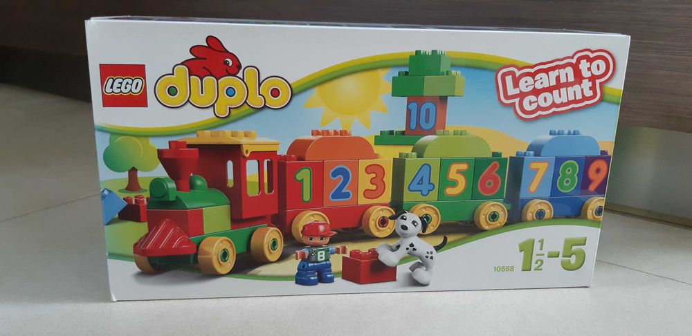 pociąg z cyferkami Lego Duplo 10847