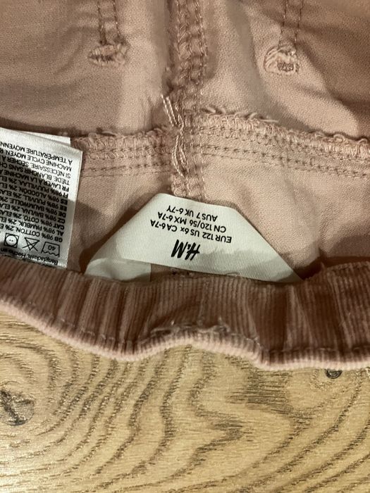 Spodnie sztruks H&M