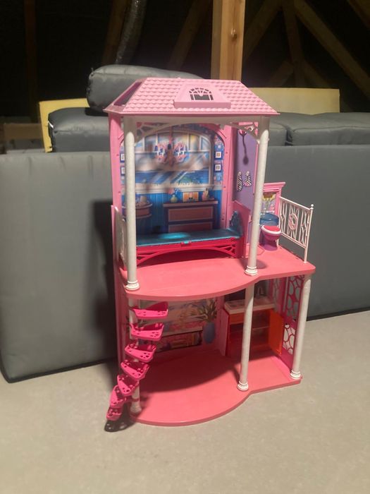 2 domki dla lalek barbie
