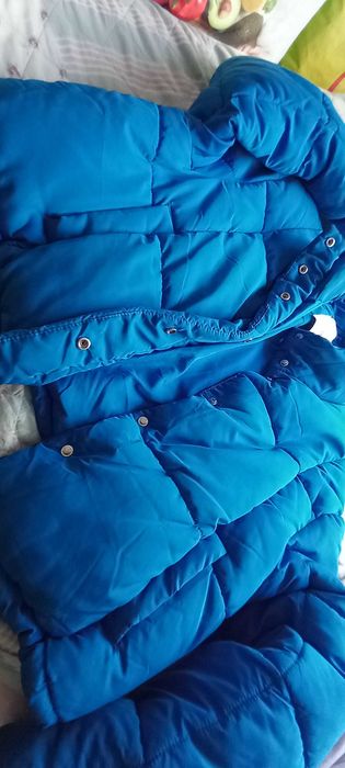 Blusão Bershka Azulão Acolchoado