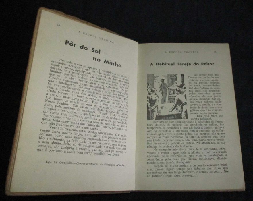 Livros A Escola Técnica Livro de Leitura Volume I e II