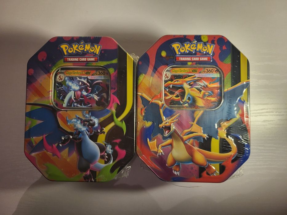 Tin Mega Charizard X Ex