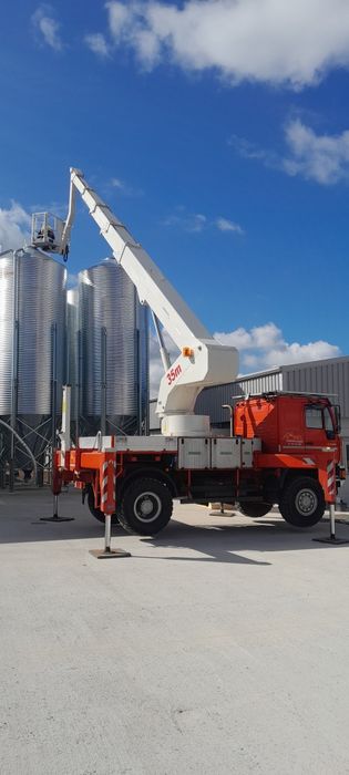 Usługi Podnośnik koszowy terenowy 4x4 napędy 35m 20m HDS  zwyżka