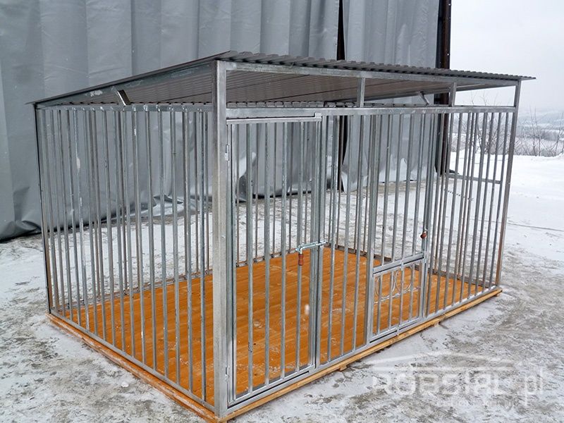MOCNY Kojec dla psa NERO 3x2 profil ocynkowany producent kojce klatki