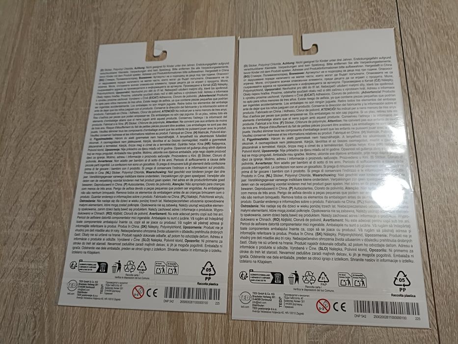 Zestaw naklejek dla dzieci, zwierzątka