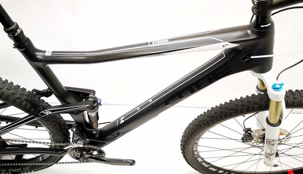 FULL KARBONOWY CUBE Stereo 120 HPA Race roz. 62 XL - FOX -XT