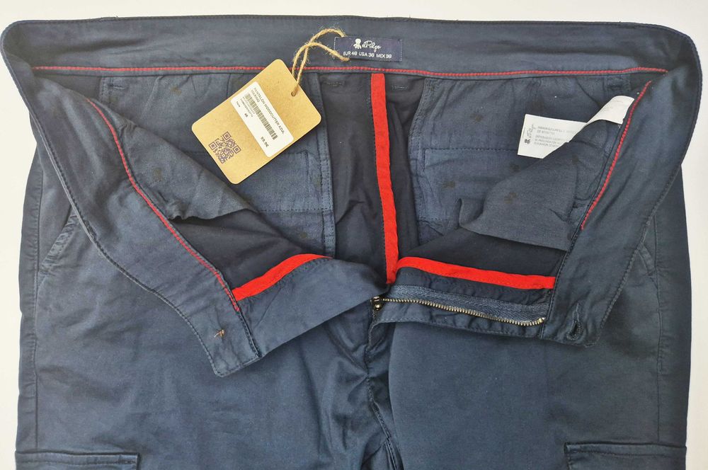 el Pulpo Woodcutter azul marino chinosy rozmiar US 36/EU 46
