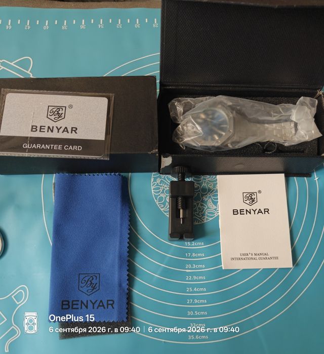 BENYAR BY-5156M часы годинник наручний