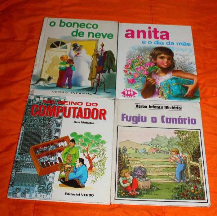 4x Livros Infantis Pack