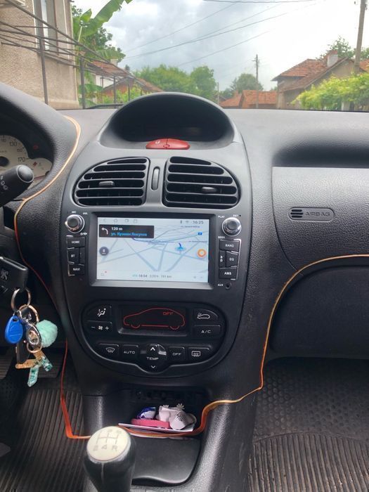 Peugeot 206 206CC 206SW – Radio Android 7" CarPlay