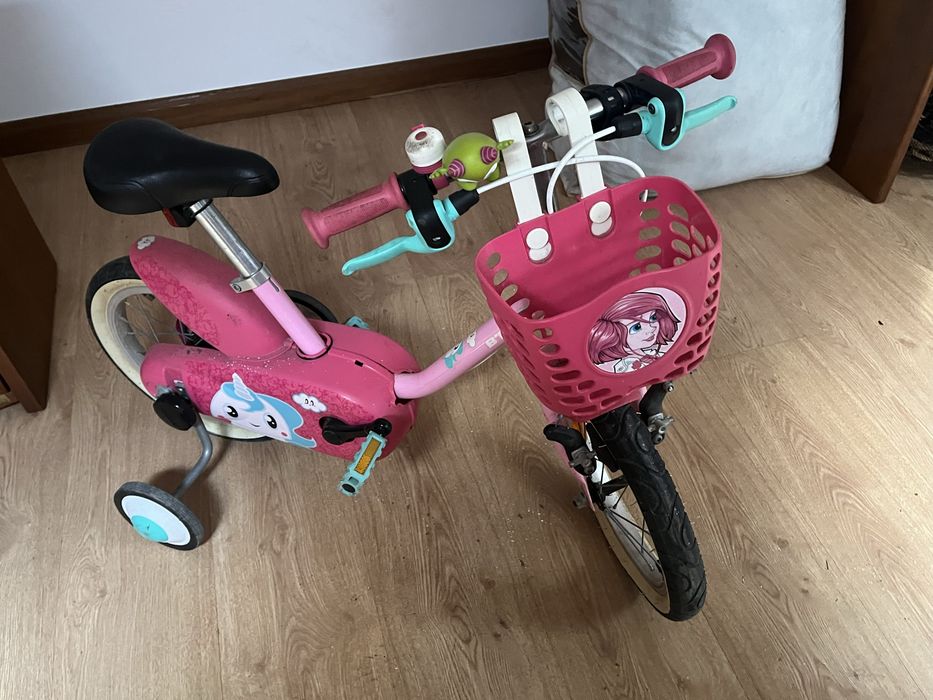 Bicicleta para criança menina