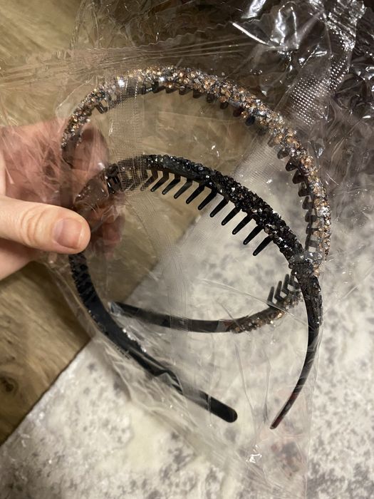 Набір блискучих обручей з зубчиками, обруч