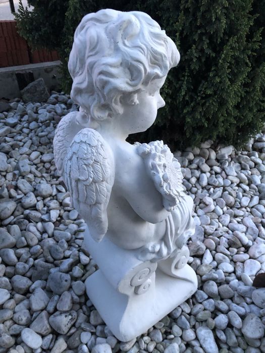 Figura ogrodowa aniołek 58cm