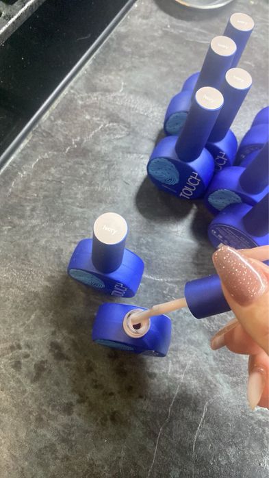 Камуфлююча база TOUCH, кольорові бази, гель-лак, лак, професійна база