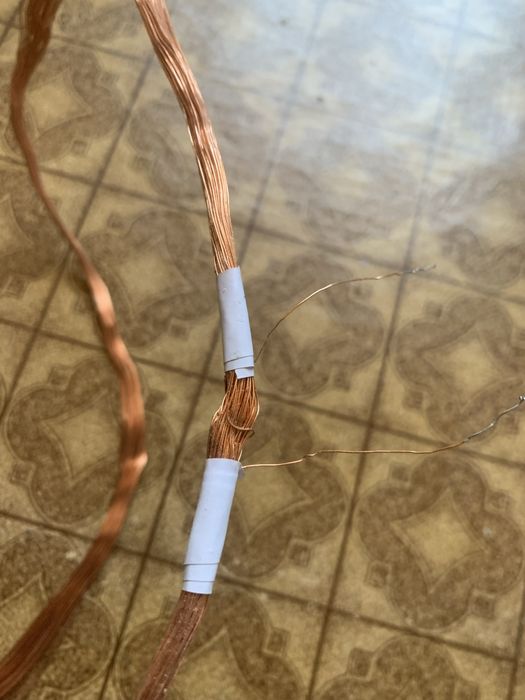 Дріт мідний. діаметр 0,5 мм, 11,5 м довжини