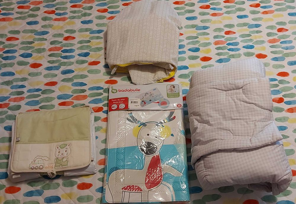 Aquecedor biberão, esterilizador micro ondas, muda fralda