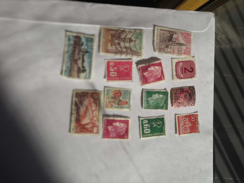 Selos de varios paises vintage