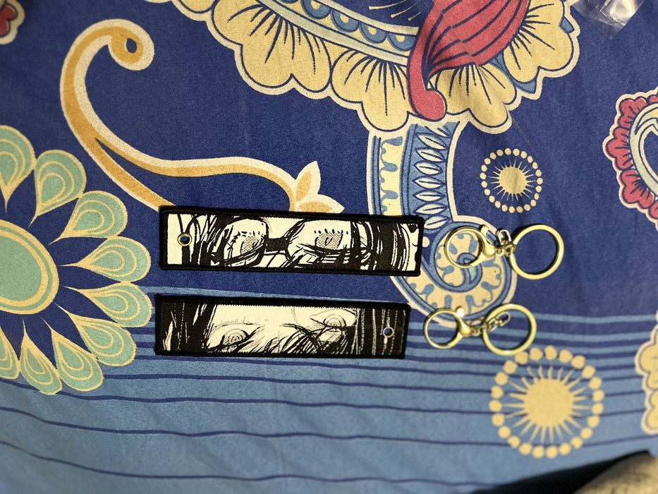 Мото брелок Тканевой