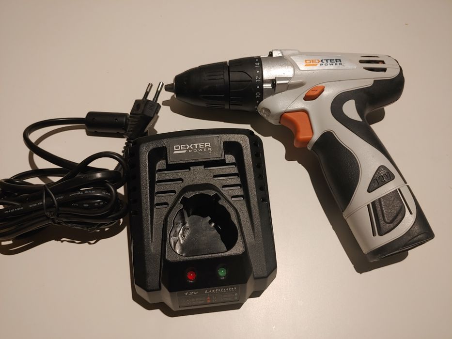 Wkrętarka Dexter Power 5227.2A 12V 1.2AH stan bardzo dobry.